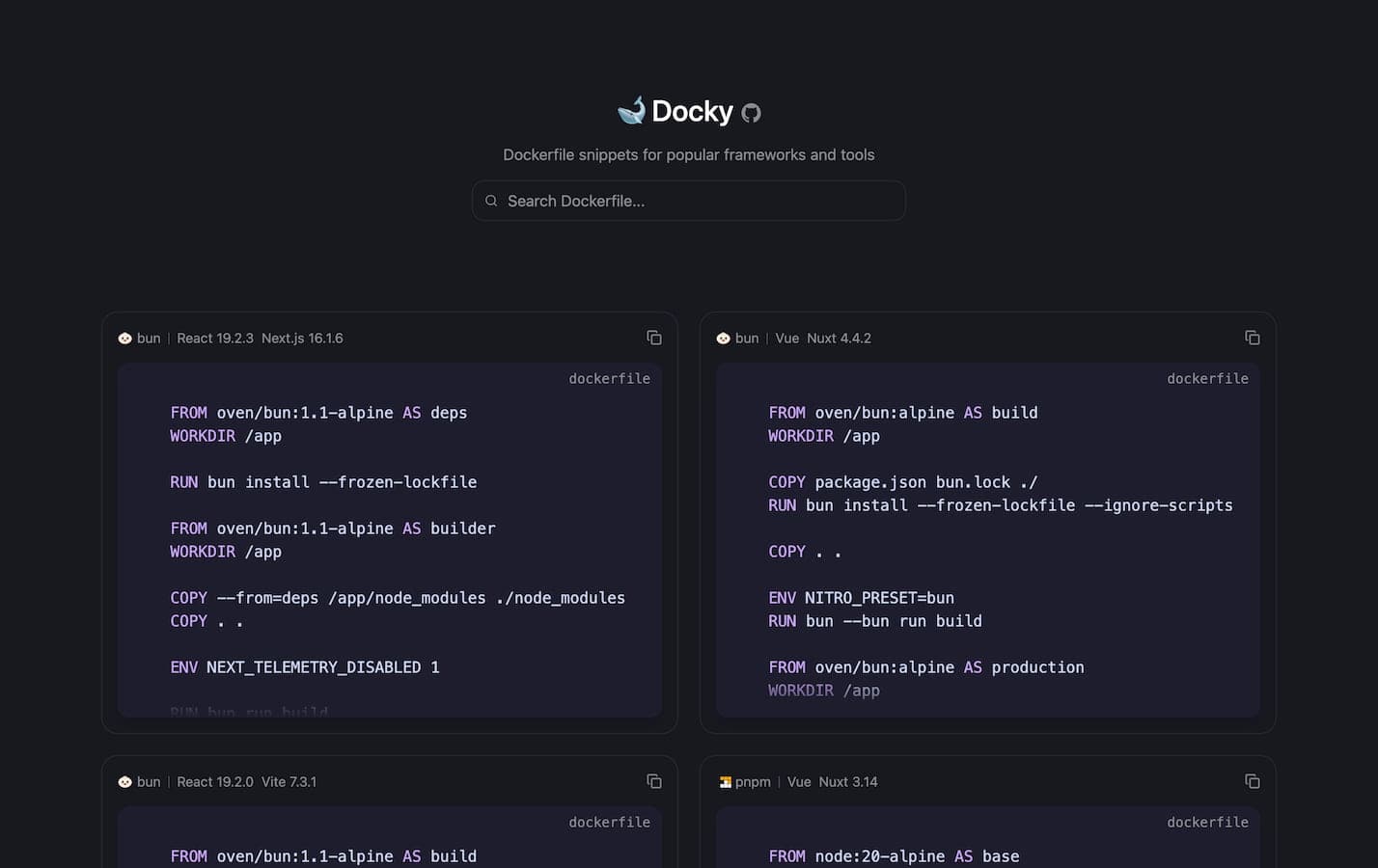 Project Docky