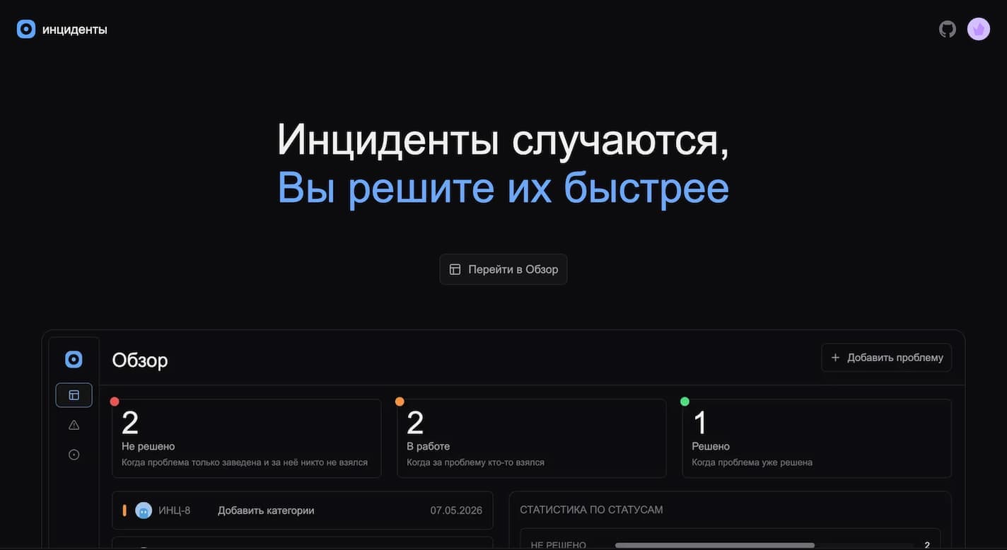 Project инциденты